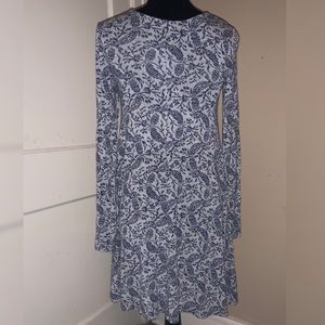 Old Navy Long Sleeve Floral Print Dress